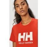 Női Feliratos Piros Helly Hansen Kereknyakú Feliratos pólók Bio összetevőkből XS-es 