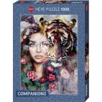 Romantikus Heye 1000 darabos  Tigris motívumos Puzzle-k 12 éves kor felett 