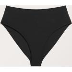 Női Poliészter Fekete Monki Magas derekú bikini alsók Fenntartható forrásból XS-es 