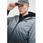 Férfi Lezser Poliészter Szürke Hollister Béléses Átmeneti & Tavaszi kabátok Fenntartható forrásból akciósan XL-es 