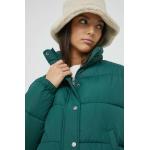 Női Poliészter Zöld Hollister Béléses Steppelt kabátok Fenntartható forrásból akciósan XS-es 