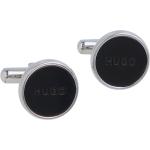 HUGO Mandzsettagombok 'E-Color' fekete / ezüst