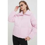 Női Lezser Poliészter Rózsaszín HUGO Béléses Átmeneti & Tavaszi kabátok Fenntartható forrásból - Vízálló XS-es 