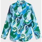 Ing Gant D1. Regular Paisley Cot Silk Shirt Kék 36