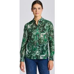 Ing Gant D2. Reg Paisley Cotton Silk Shirt Zöld 34