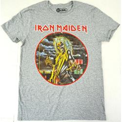 Irom Maiden Killers uniszex póló Distressed Rock Metal Band Tee