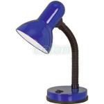 Írósztali lámpa 1x60W E27 hajlítható mag:30cm kék Basic 9232 Eglo