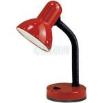 Írósztali lámpa 1x60W E27 hajlítható mag:30cm piros Basic 9230 Eglo