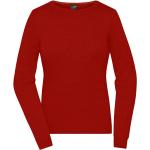 Női Klasszikus Piros James & Nicholson Kötött pulóverek L-es 