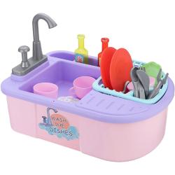 Játék mosogató több színben-rózsaszín