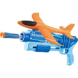 Játékfegyver kiegészítõkkel több típusban-kék