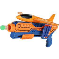 Játékfegyver kiegészítõkkel több típusban-narancssárga