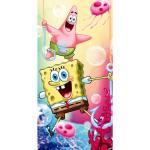 Jerry Fabrics Mintás gyerek törülközõ - Spongebob | 70 x 140 cm