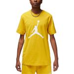 Férfi Lezser Sárga Nike Jordan Kereknyakú Rövid ujjú pólók akciósan M-es 