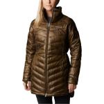 Női Nylon Zöld Columbia Téli Steppelt kabátok akciósan M-es 