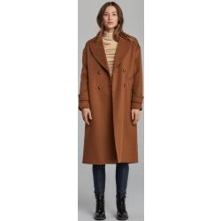 Kabát Gant D2. Wool Blend Cocoon Overcoat Barna S