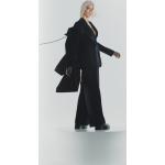 Női Elegáns Fekete Karl Lagerfeld Cara Delevingne Kapucnis Parka kabátok Fenntartható forrásból M-es 