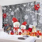 Rusztikus Poliészter Piros Karácsony motívumos Falra szerelhető Fali lámpák Karácsonyra 130x150 