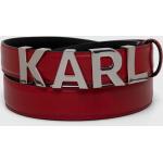 85 Női Bőr Piros Karl Lagerfeld Övek 