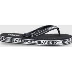 Férfi Lezser Fekete Karl Lagerfeld Flipflop papucsok 42-es méretben 