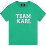 Türkiz Karl Lagerfeld Gyerek rövid ujjú pólók 
