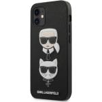 Fekete Karl Lagerfeld iPhone 12 tokok akciósan 