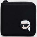 Férfi Fekete Karl Lagerfeld Cipzáras pénztárcák Fenntartható forrásból akciósan 