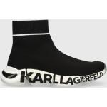 Női Lezser Textil Fekete Karl Lagerfeld Tornacipők 36-os méretben 