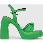Női Bőr Zöld Karl Lagerfeld Tűsarkú cipők 38-as méretben 