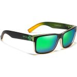 KDEAM napszemüveg polarizált fekete zöld-sárga KD505 UV400 férfi nõi uniszex