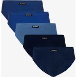 Klasické pánské slipy ATLANTIC 5Pack - tmavě fialová, modrá, modrá, tmavě modrá, tmavě modrá