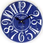 Női Klasszikus Fa Kék Wooden Clock Faliórák 