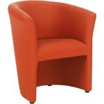 Narancssárga Kondela Relax fotel 