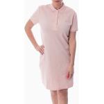 Női Elasztán Rózsaszín Lacoste Lacoste Live Mini Rövid ujjú Testhezálló ruhák S-es 