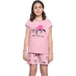 Lány Rózsaszín Italian Fashion Nyári Gyerek pizsamák 140-es méretű 