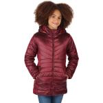 Lány Sötét vörös árnyalatú Regatta Téli Kapucnis Gyerek kabátok Fenntartható forrásból 