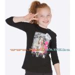 Lány Fekete Mayoral Gyerek hosszú ujjú pólók 