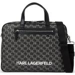 Férfi Bőr Fekete Karl Lagerfeld Laptoptáskák 