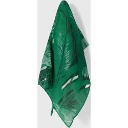 Lauren Ralph Lauren kendõ selyemkeverékbõl zöld, mintás