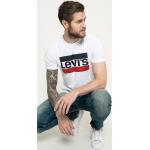 Férfi Feliratos Fehér LEVI´S Kereknyakú Feliratos pólók akciósan XL-es 