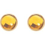 Női Sárga Arany fülbevalók 18 karátos Rozsdamentes acélból 