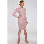 Női Business Elasztán Világos rózsaszín árnyalatú Moe Ujjatlan V-nyakú Estélyi ruhák XL-es 