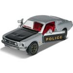 Majorette Vintage Deluxe fém autómodell tároló dobozzal - Ford Mustang - Police