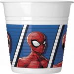 Marvel party pohár Pókember mûanyag 8 db-os 200 ml
