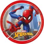 Marvel party tányér Pókember Crime Fighter, 8 db-os 20 cm