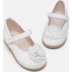 Gyerek Lezser Gumi Fehér Mayoral Balerina cipők - Lekerekített orral 24-es méretben 