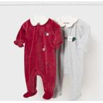 Baba Klasszikus Elasztán Piros Bodyk babáknak Fenntartható forrásból 1 hónaposoknak 