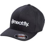 Meatfly Brand Flexfit sapka fekete