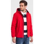 Férfi Poliészter Piros Ombre Clothing Téli Softshell kabátok S-es 