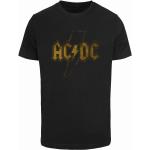 Férfi Fekete AC/DC Pólók L-es 
